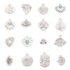 Bild von Zinklegierung Charms Silberfarbe 10 Stück