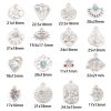 Bild von Zinklegierung Charms Silberfarbe 10 Stück