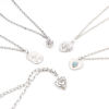 Bild von Zinklegierung Charms Silberfarbe 10 Stück