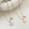 Imagen de Estilo Ins Collar con Colgante Estrella Concha Transparente Rhinestone 1 Unidad