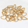 Immagine di 304 Acciaio Inossidabile Charms Cuore Struttura 5 Pz