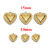Picture of 304 Stainless Steel Charms Heart Textured