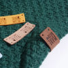 Picture of PU Label Tags Rectangle Multicolor Heart Pattern " Made With Love " Faux Suede 5cm x 2cm 