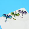 Imagen de Elegante Pin Broches Dragón Multicolor Esmalte 1 Unidad