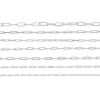Bild von 304 Edelstahl Gliederkette Kette Oval Silberfarbe 1 Meter