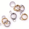 Picture of 304 Stainless Steel Simple Unadjustable Band Rings Multicolor