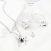 Picture of Zinc Based Alloy Pendants Silver Tone Heart Star