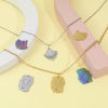 Picture of Eco-friendly Vacuum Plating 304 Stainless Steel Charms Multicolor Geometric