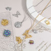 Picture of Eco-friendly Vacuum Plating 304 Stainless Steel Charms Multicolor Butterfly Animal Flower