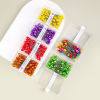 Bild von Plastik & Legierung Positionierungsnadel nähen Bunt 5.2cm lang, 1 Box