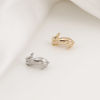 Picture of Brass Charms Real Gold Plated Rabbit Animal 3D 13mm x 8mm