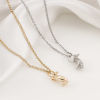 Picture of Brass Charms Real Gold Plated Rabbit Animal 3D 13mm x 8mm