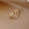 Bild von Stilvoll Brosche Herz Bunt Transparent Strass 1 Stück
