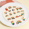 Picture of Zinc Based Alloy Weather Collection Charms Gold Plated Multicolor Rainbow