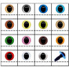 Image de Création Poupée en Plastique Multicolore Rond Yeux 20 Kits