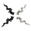 Immagine di Lega di Zinco Ciondoli Multicolore Spada Serpente 4cm x 1.4cm, 10 Pz