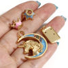 Imagen de Latón Colgantes Charms 18K Oro Real Chapado 1 Unidad