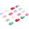Picture of Lampwork Glass Ocean Jewelry Beads For DIY Jewelry Making Fish Animal Multicolor Enamel About 14mm x 10mm