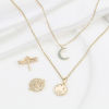 Immagine di Ottone Charms 18K Vero Oro Placcato 2 Pz