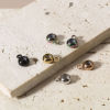 Picture of 304 Stainless Steel Stopper Spacer Beads With Rubber Core For DIY Jewelry Making Findings Round 9mm x 6mm
