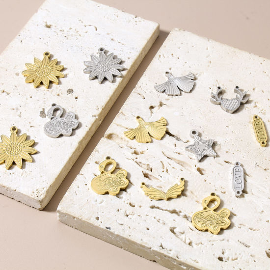 Immagine di 304 Acciaio Inossidabile Charms 1 Pz