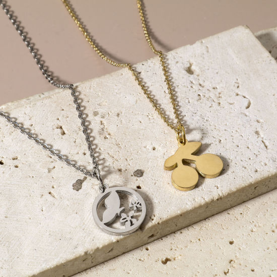 Bild von 304 Edelstahl Charms 5 Stück