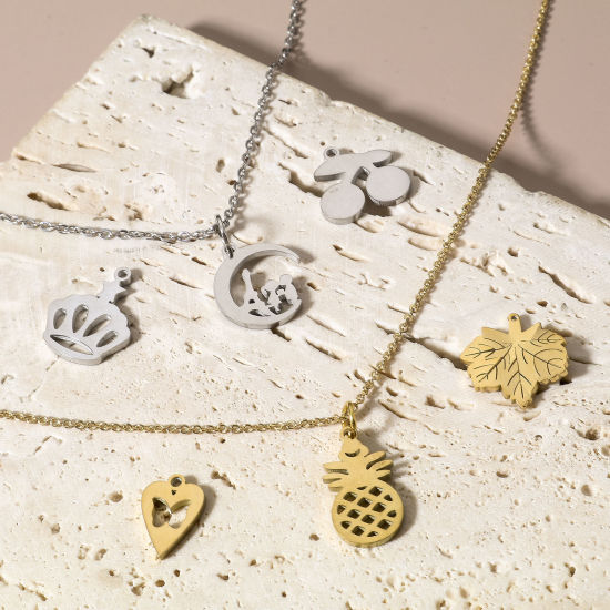 Bild von 304 Edelstahl Charms 5 Stück