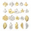 Breloques en 304 Acier Inoxydable 5 Pcs