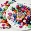 Picture of Acrylic Beads For DIY Jewelry Making At Random Mixed Color Halloween Ghost Eye 3D