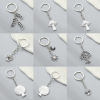 Picture of Pastoral Style Keychain & Keyring Antique Silver Color Pineapple/ Ananas Fruit Grape