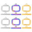 2 PCs Vacuum Plating 304 Stainless Steel Toggle Clasps