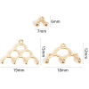 Picture of Brass Chandelier Connectors Arched Real Gold Plated