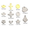 Imagen de 10 Unidades 304 Acero Inoxidable Colgantes Charms Tono de Plata