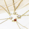 Immagine di 1 Pz Ottone Charms 18K Vero Oro Placcato