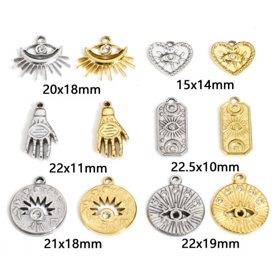 Immagine di 1 Pz 304 Acciaio Inossidabile Religione Charms