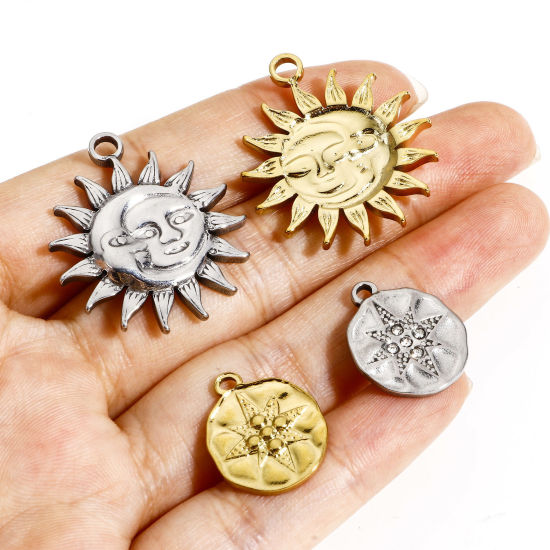 Immagine di 1 Pz 304 Acciaio Inossidabile Galassia Charms