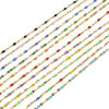 Picture of Wholesale Enamel Lips Chain Necklace, Gold Plated 304 Stainless Steel, Unisex Stylish Minimalist Gift Jewelry For Retailer, 45.5cm(17.9") long, Chain Size: 2mm