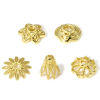 Picture of Brass Beads Caps 18K Real Gold Plated