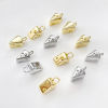 Bild von 2 Stück Messing Charms Bunt Käse 3D 11mm x 5mm