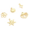 Picture of Brass Charms 14K Real Gold Plated