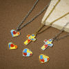 Bild von 1 Stück 304 Edelstahl Charms Geometrie