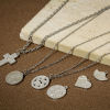 Picture of 304 Stainless Steel Charms Silver Tone Geometric