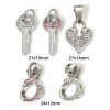 Immagine di 1 Pz 304 Acciaio Inossidabile Charms Tono Argento