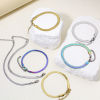 Picture of 304 Stainless Steel Snake Chain Bracelets 17cm(6 6/8") long