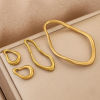Picture of 304 Stainless Steel Connectors Charms Pendants Multicolor Irregular Drop