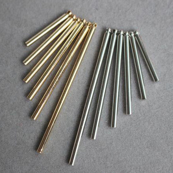 Picture of Brass Charms Multicolor Bar Tassel