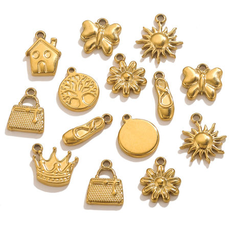 304 Stainless Steel Charms