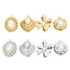 Picture of 304 Stainless Steel Charms Acrylic Imitation Pearl
