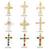 Picture of Eco-friendly Brass Religious Pendants 18K Real Gold Plated Cross