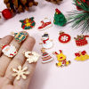 Picture of Zinc Based Alloy Christmas Charms Gold Plated Multicolor Enamel